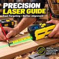 📏 3-in-1 Digital Laser Tape Measure – 16.4 FT Self-Locking Tape with LCD Display & USB-C Charging⚡